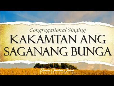 sagay hymn lyrics|Kakamtan Ang Saganang Bunga.
